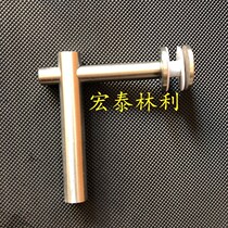Beijing 304 stainless steel column glass clip stair handrail accessories connecting claw seven-character bend custom-made advertising nails