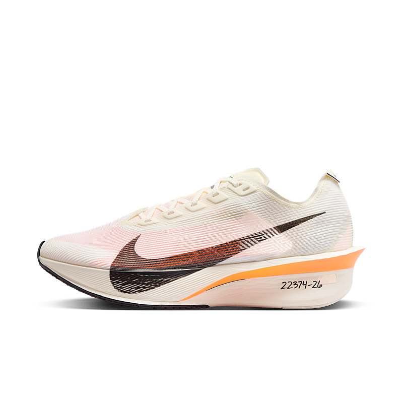 Nike Zoomx Vaporfly 4 White Women's Sports Casual and Comfortable Running Shoes Hf6411-100