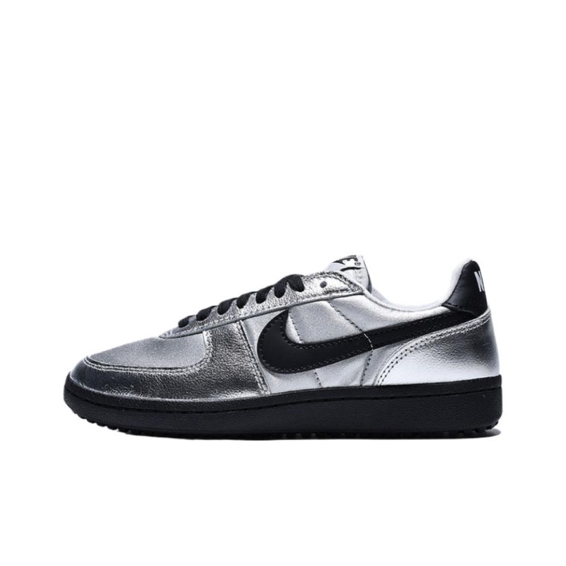 Nike Field General Silver Women's Low-Top Trendy Lifestyle Casual Shoes Hq7397-001