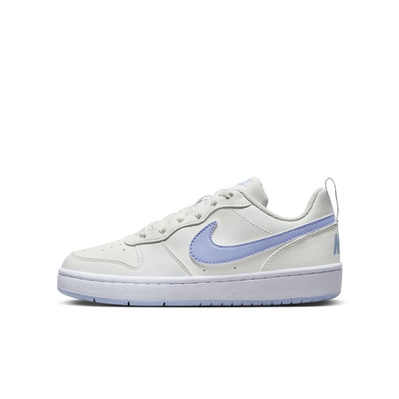 Nike Court Borough Blue and White Gs Sports Casual Retro Trendy Low-Top Sneakers Dv5456-103