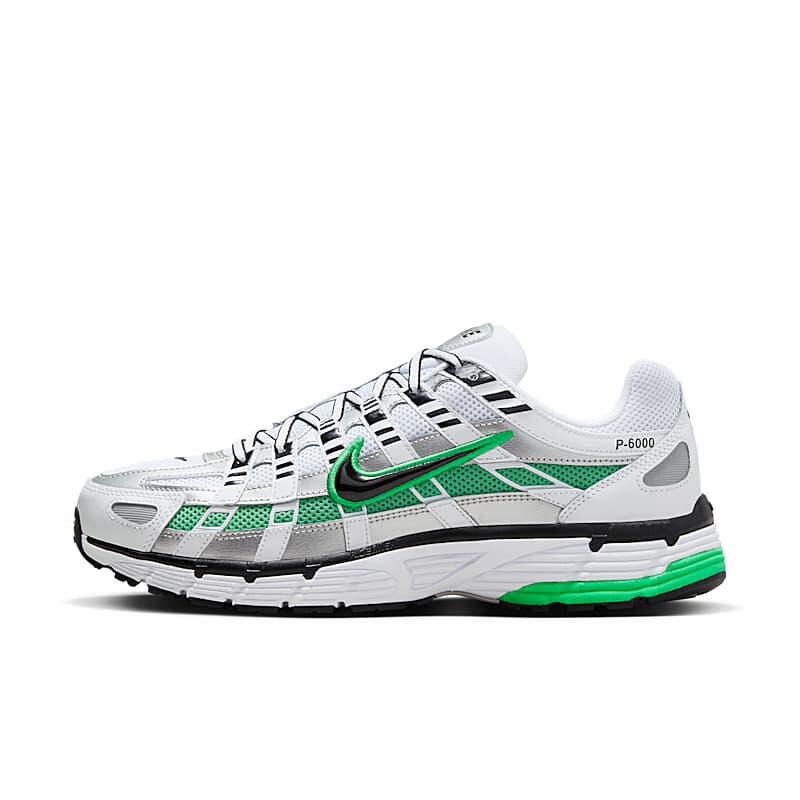 Nike P-6000 White Green Men's Sports Casual Retro Low-Top Running Shoes Cd6404-104 Nike P-6000 White Green Men's Sports Casual Retro Low-Top Running Shoes Cd6404-104