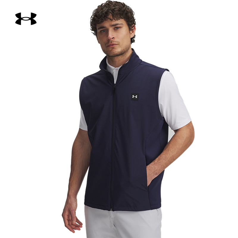 アンダーアーマー公式 UA 春夏 ドライブ メンズ ウーブン ゴルフベスト 1389595