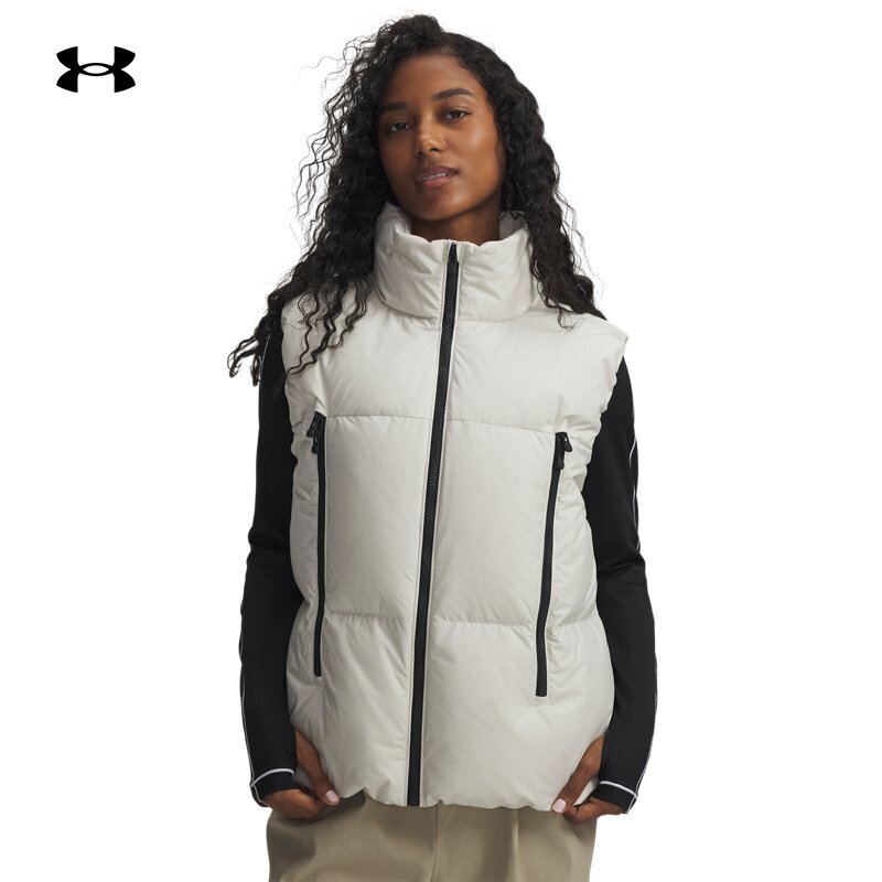 Under Armour Official Ua Series Women's 700 Fill Lightweight Sports Casual Duck down Vest 6001002 Under Armour Official Ua Series Women's 700 Fill Lightweight Sports Casual Duck down Vest 6001002