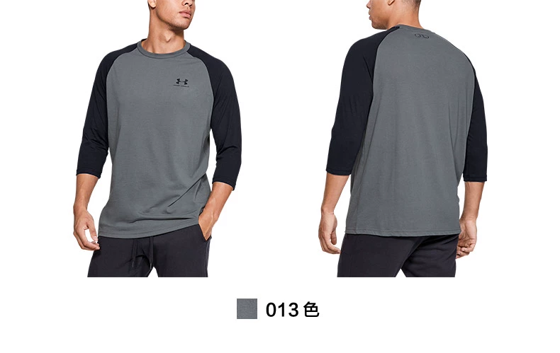 Under Armour Một Dema UA Men Sportstyle Huấn luyện thể thao Áo thun dài tay-1329282 - Áo phông thể thao