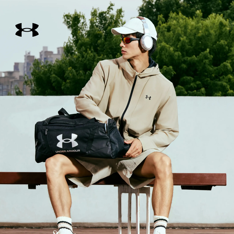 Under Armour Official Ua Unstoppable Men's New Sports Casual Full-Zip Adjustable Hooded Jacket Under Armour Official Ua Unstoppable Men's New Sports Casual Full-Zip Adjustable Hooded Jacket