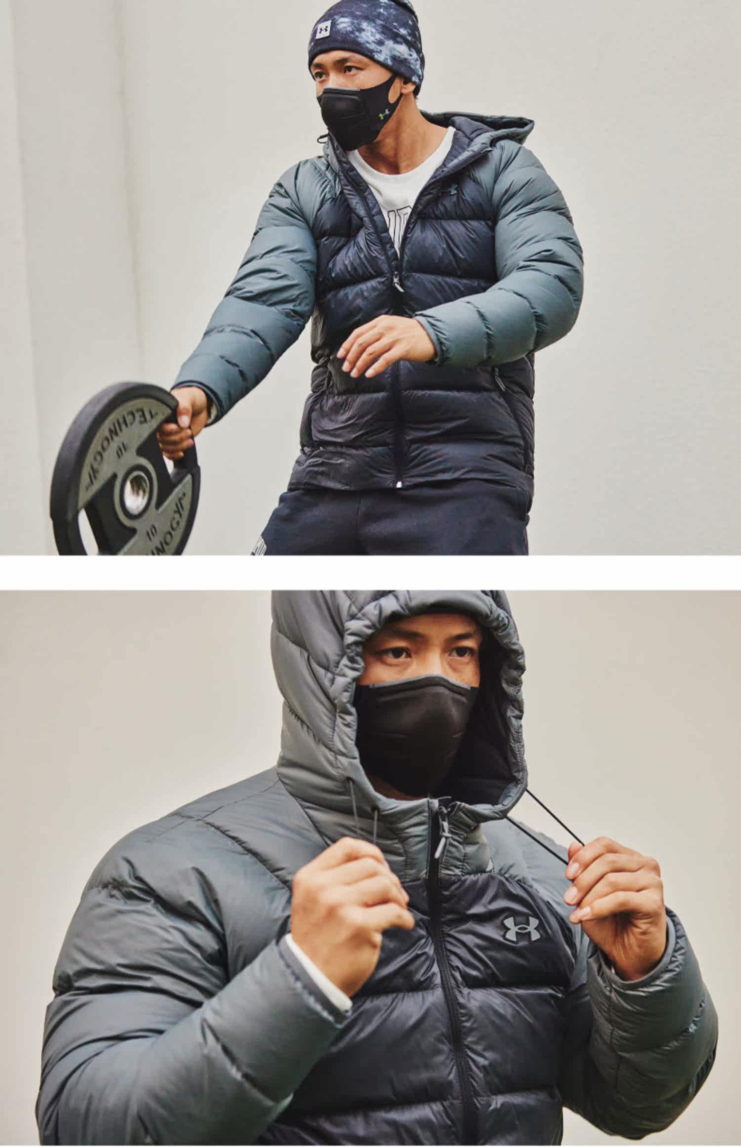 20点开始 UNDER ARMOUR UA 安德玛 男子运动羽绒服 88VIP会员折后￥379.05包邮