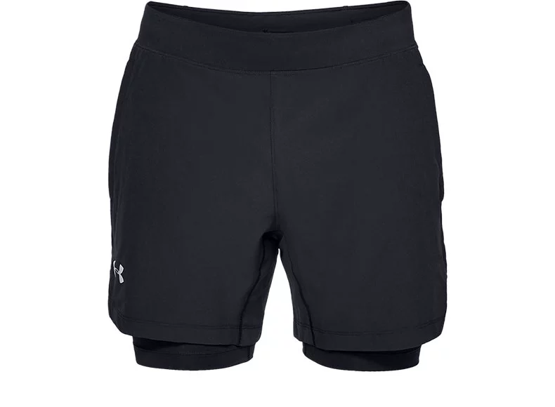 Theo Armor UA Vòng loại nam 2 trong 1 Chạy quần short -1326601 - Quần thể thao