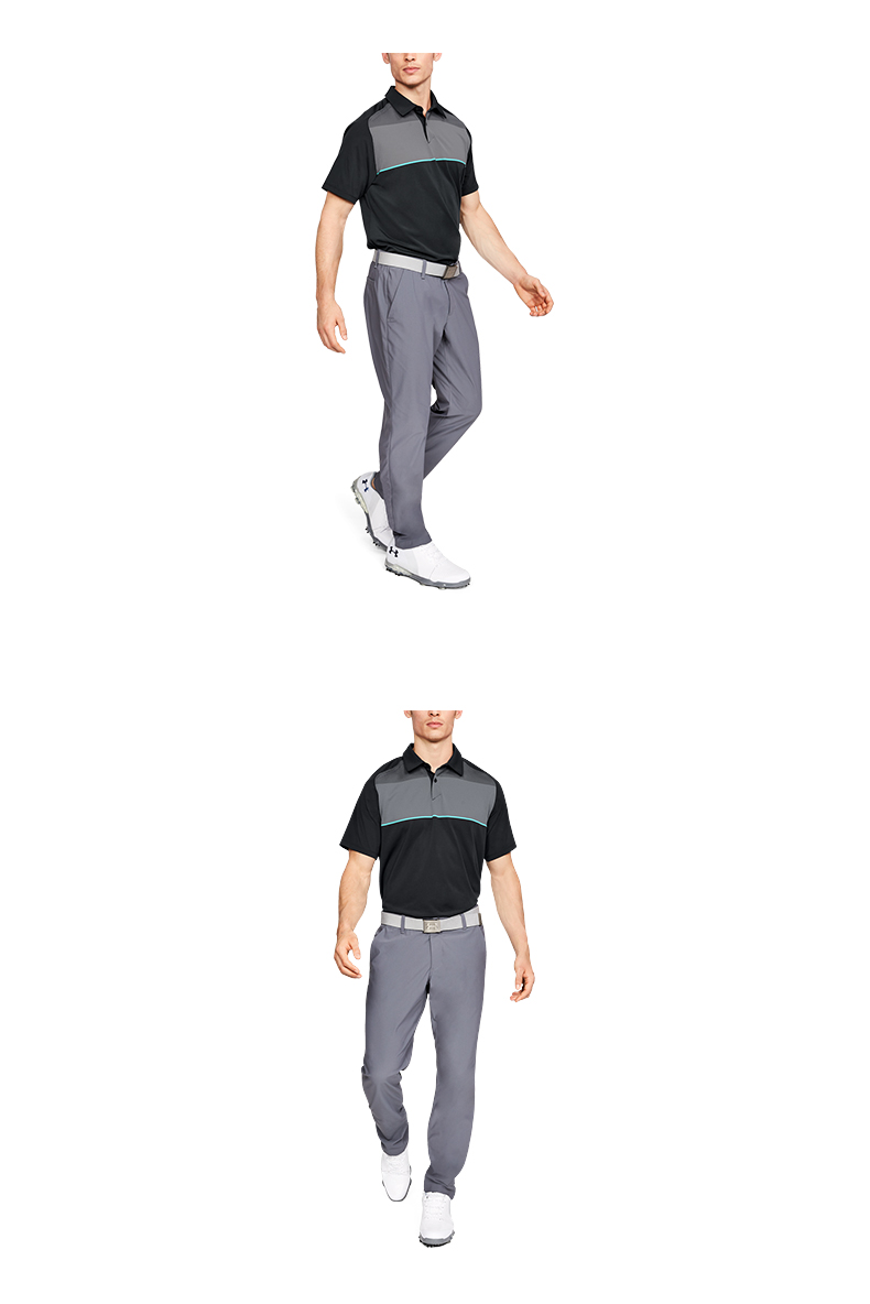 Dưới áo giáp Một chiếc áo Polo Golf Microthread của Dema UA dành cho nam giới -1306114 áo polo nam đẹp