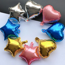 (Lucky party)ins party net celebrity aluminum film balloon birthday party decoration supplies year-old decoration