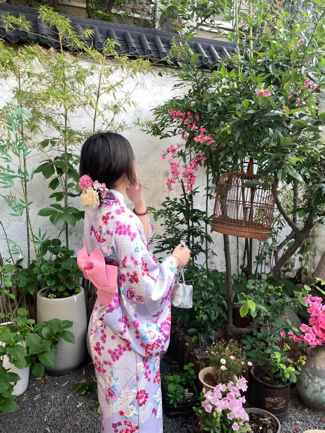 Japanese black bathrobe, set, wide color palette