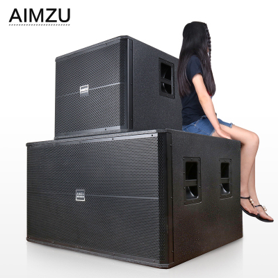 AIMZU Bar Audio Subwoofer Subwoofer Ultra Low Frequency Single 18-inch Double 18-inch Professional Stage Audio Speaker