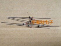 Detection diode 1N60 glass sealed large volume IN60 black blue ring HASEGAWA DO-7 Screen printing:8L