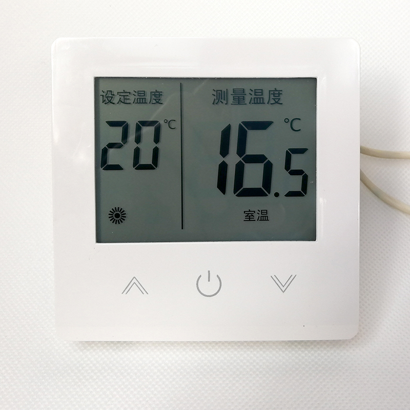 Xin source SUITTC touch screen operation ground heating thermostat switch adjustable temperature digital display intelligent panel electronic program design