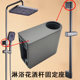 Lift rod shower faucet shower holder shower base bathroom shower rod holder fixed rod wall base accessories