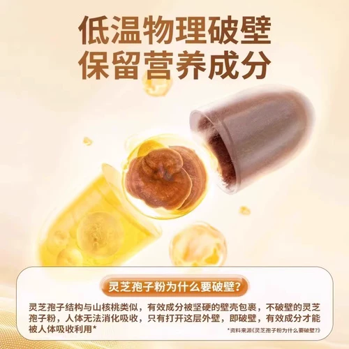 华喜达 Zhonghe Hongye Brand Ganoderma Lucidum Curmeric Capsules для капсул по почки и печени. Подлинный официальный флагманский магазин 5wf