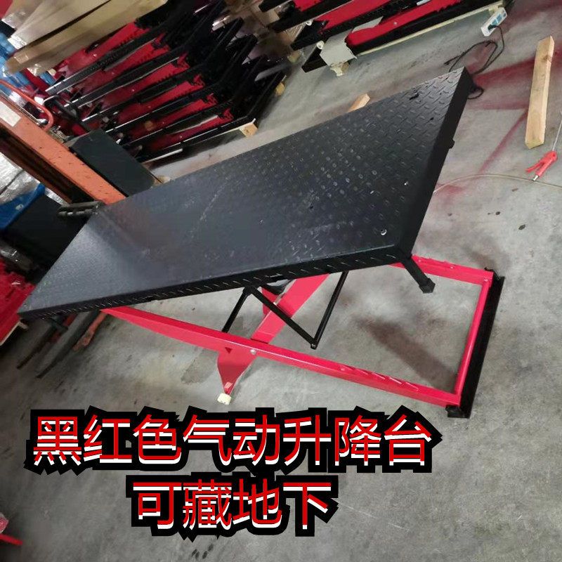 Up-frame pneumatic locomotive lifting platform-maintenance of large equipment locomotive maintenance tool logistics