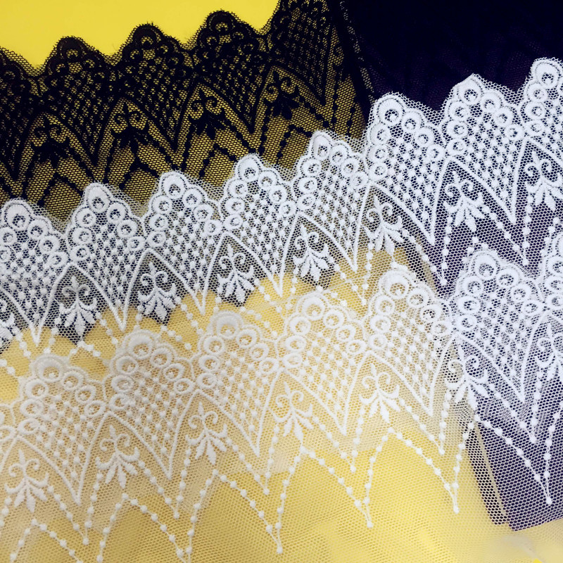 1141823 Preferential Lace Lace lace mesh Embroidered Curtain Sofa Corner Decorative material handmade diy fabric