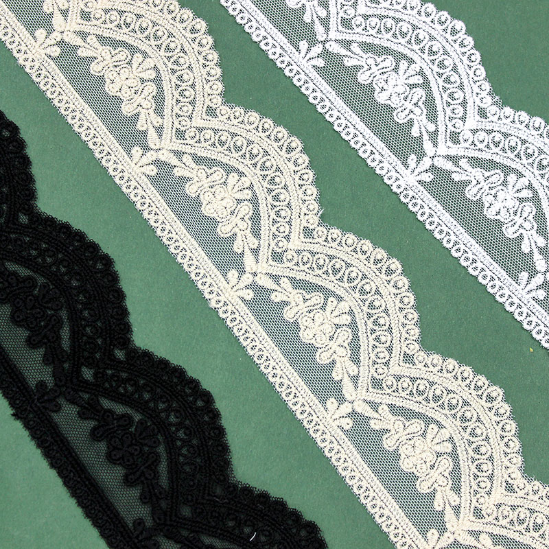 1024606 Hot Pins Handmade Diy Material Retro Mesh Embroidered Lace Lace Lace Children Accessories Width 5 cm