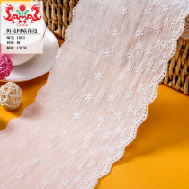 13cm wide diy handmade fabric home textile decoration accessories sewing material pastoral small flowers cotton embroidery flower