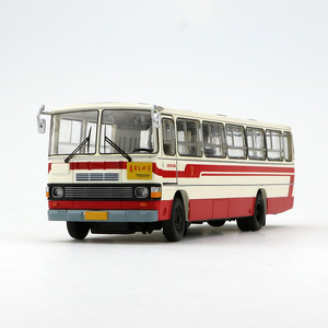 1:64 Bắc Kinh Old Bus Thanh niên nền văn minh số không dây Road BK652 Bộ sưu tập mô hình hợp kim tĩnh