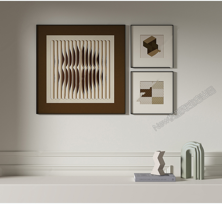 图片[85]-抽象动物装饰画3dmax单体挂画现代中式画板摆件3d模型 库设计素材-cg男孩