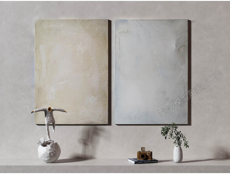 图片[4]-抽象动物装饰画3dmax单体挂画现代中式画板摆件3d模型 库设计素材-cg男孩