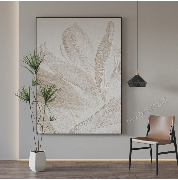 图片[35]-抽象动物装饰画3dmax单体挂画现代中式画板摆件3d模型 库设计素材-cg男孩