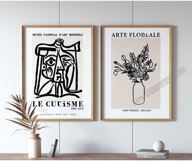 图片[25]-抽象动物装饰画3dmax单体挂画现代中式画板摆件3d模型 库设计素材-cg男孩