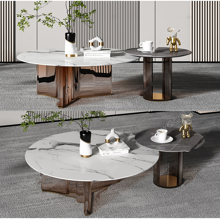 图片[19]-茶几边几3d模型现代轻奢港式金属子母室内软装组合单体3dmax素材-cg男孩