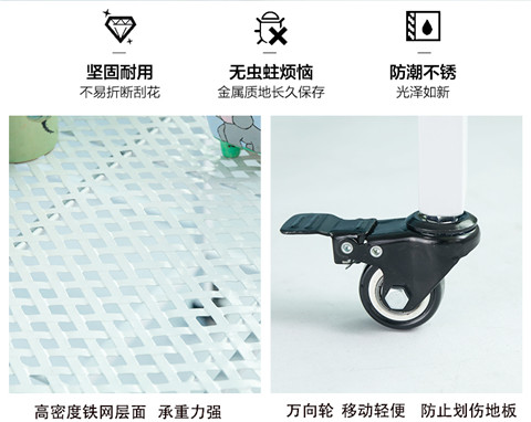 [Hoa khói] ban công nhiều lớp hoa thịt giá đỡ Sàn sắt ngoài trời hoa đứng với bánh xe di chuyển bóng râm - Kệ kệ sách treo tường mini