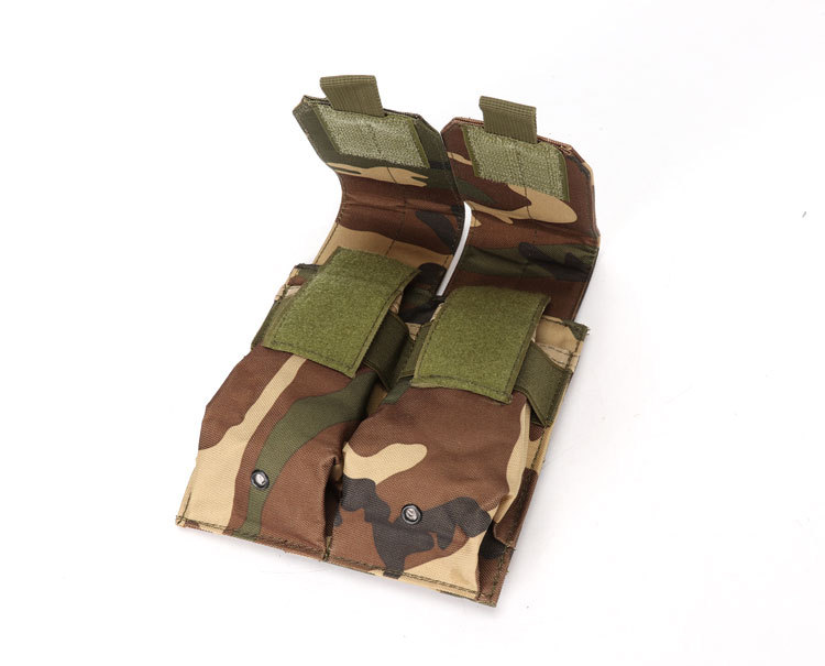 Double bullet bag magazine bag Tactical vest attachment bag molle debris pack two - couple bullet bag