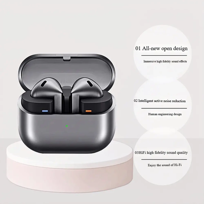 Suitable for Samsung Galaxy Buds3 Pro In-Ear Bluetooth Wireless Active Noise-Cancelling Bluetooth Headphones, Universal