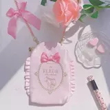 Сумка через плечо Kurome для хранения мобильного телефона Merlot MLD, пудинг с корицей, собачья клетка, А4, шелковый JK