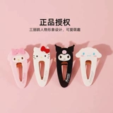 Заколка для волос Sanrio в форме крокодила Мелоди коричневая собака KT милая девушка акриловая собака японский пудинг