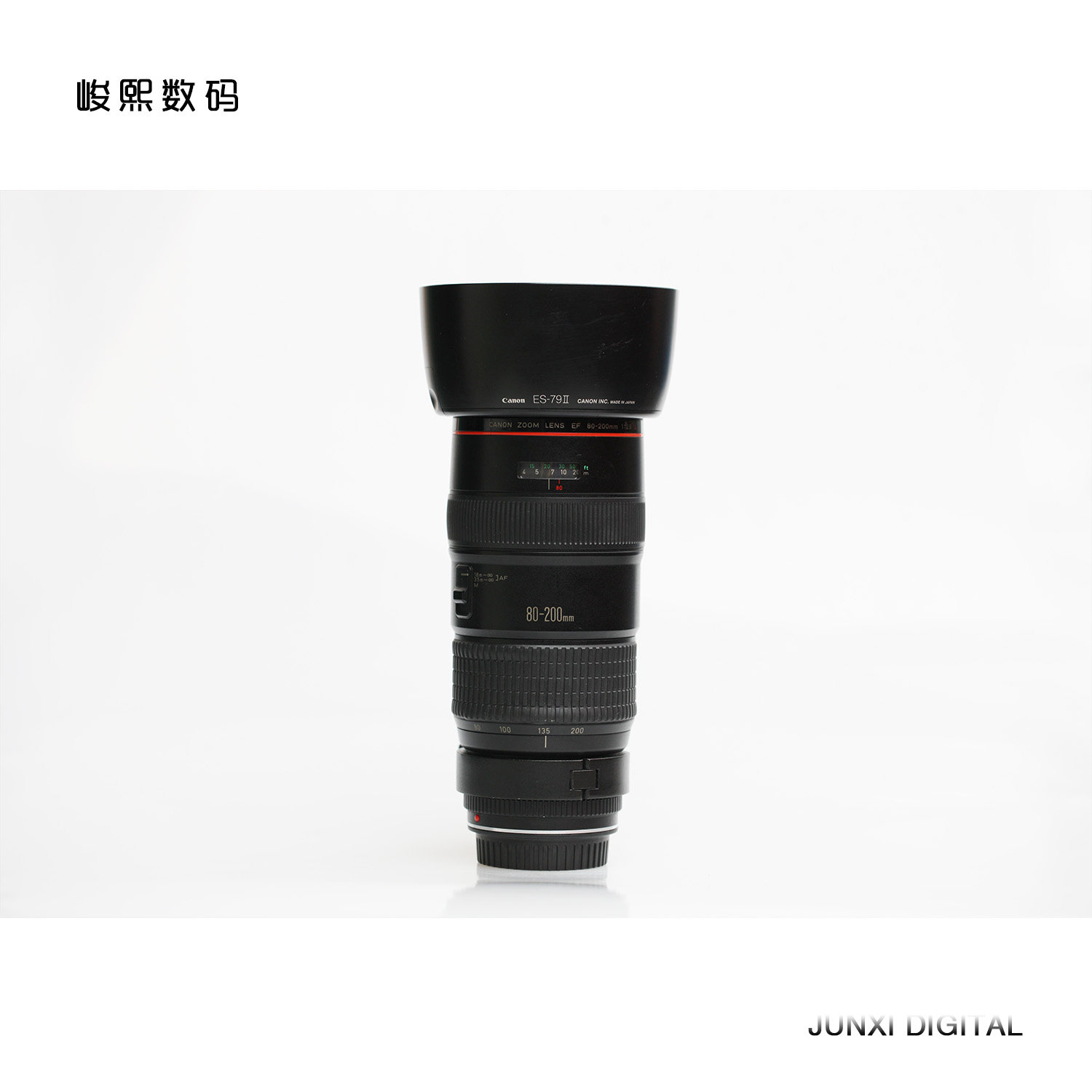 Second-hand Canon 80-200 F2 8 L AFD large aperture telephoto fixed focus automatic lens old black old three yuan