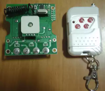 Wireless touch switch 1-way motherboard with remote control