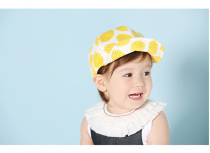 Baby hat baby lemon baseball cap Q4 Spring Autumn Summer men and women baby flanging duck tongue Sun Cap