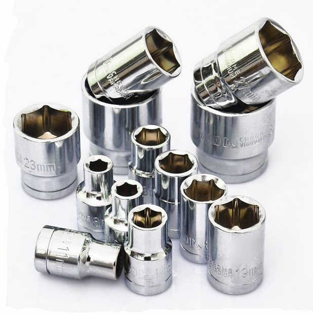 Boutique 1 2CR-V hexagonal sleeve head sub-steam repair sleeve tool 8MM-32MM model complete 12 5 repairs