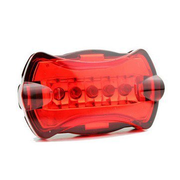 Riding Equipped Road Mountaineering Bike Lights Butterfly Tail Lights Night Riding 5LED Super Bright Warning Bike Accessories