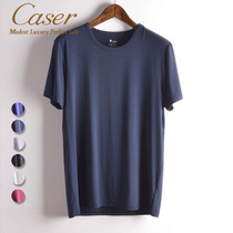 Caesar caser mens half sleeve T-shirt V-neck AE60721 ultra-fine modal base short sleeve crew neck AE60720