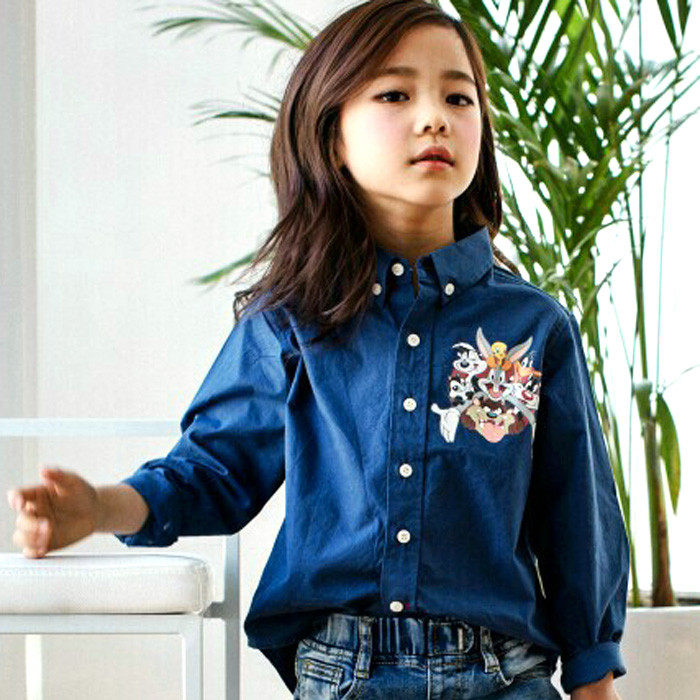 Chemise fille à manche longue - Ref 2085366 Image 3