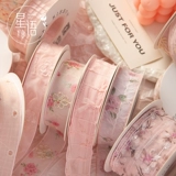 星语 Летняя розовая лента с розой в составе, ремень, широкая цветовая палитра, подарок на день рождения