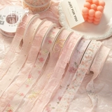 星语 Летняя розовая лента с розой в составе, ремень, широкая цветовая палитра, подарок на день рождения