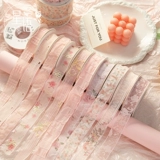 星语 Летняя розовая лента с розой в составе, ремень, широкая цветовая палитра, подарок на день рождения