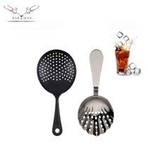 Bartender BAR MAN Julip shell ice filter bartending mixing cup stainless steel porous filter filter