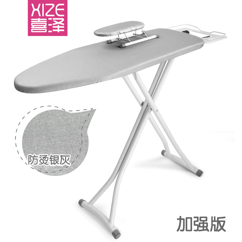 Xize household foldable ironing board Ironing rack Large steel mesh ironing board Commercial hotel desktop iron shelf
