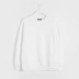 C & A cổ tròn màu rắn oversize áo len đôi nam rộng tay áo dài mùa thu mới CA200207976 áo hoodie màu xanh dương Áo len