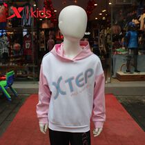 Special step children 2021 autumn new girl hooded clothes big children casual color coat 679324084100