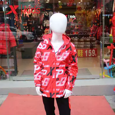 Special step children's clothing autumn girls double outdoor trench coat big children's hooded coat casual top 681124353073