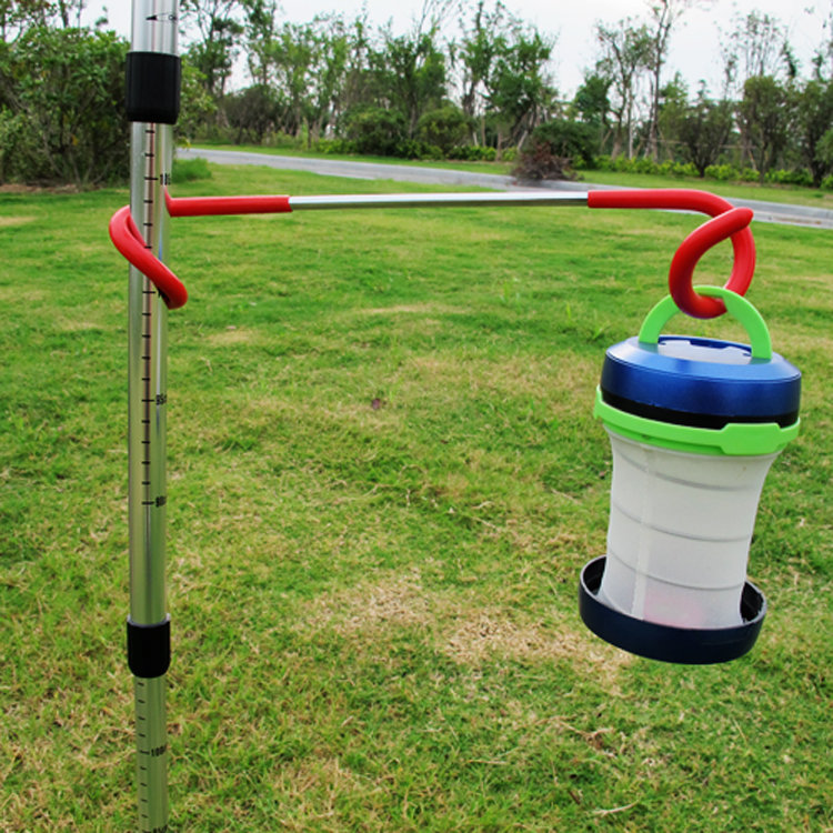 Outdoor car camping multi-function hook metal tent light double-headed pig tail S-type pylons two-way universal hanging